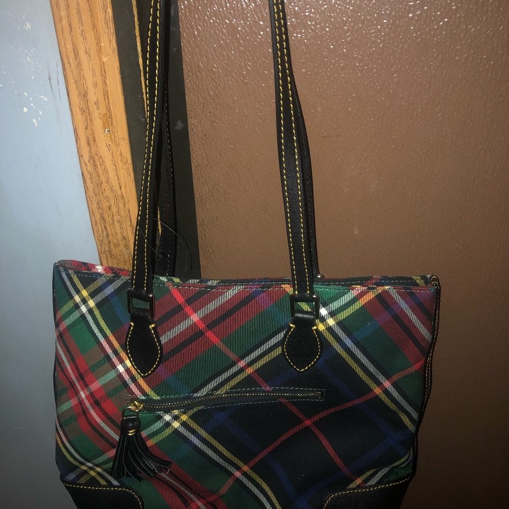 Dooney and Bourke plaid purse